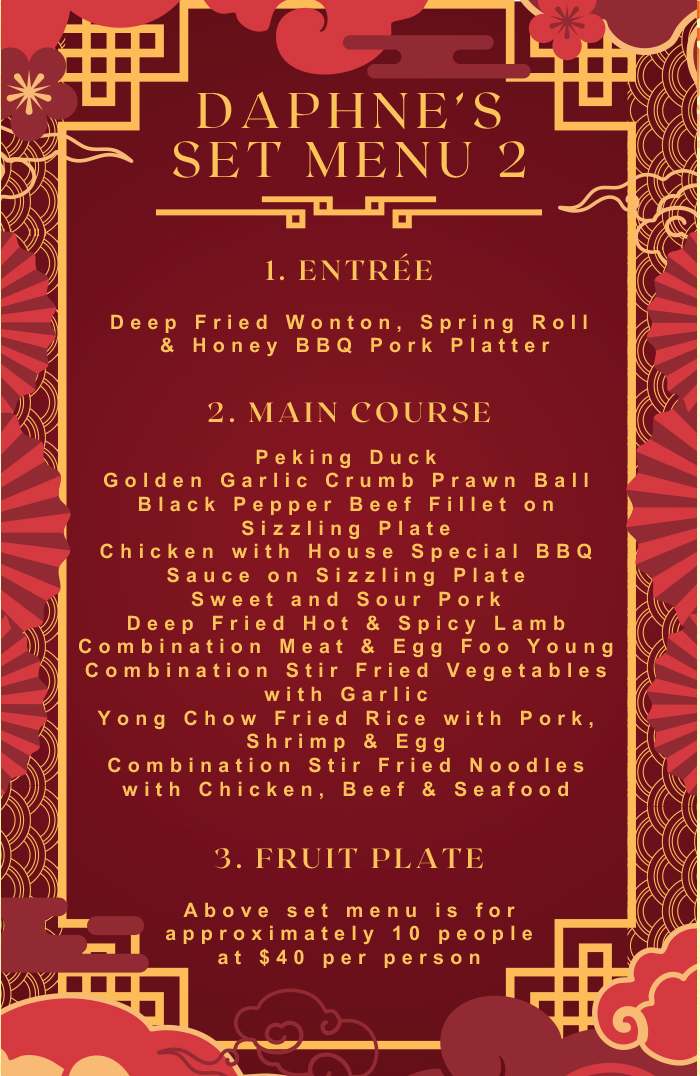set menu 2